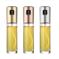 Gold Oil Sprayer for Cooking, Food Grade Glass Olive Oil Dispenser Refillable Spray Bottle for BBQ Baking Frying